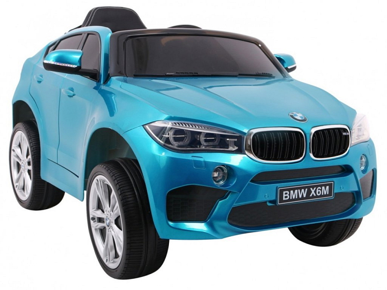 Dětské elektrické autíčko BMW X6M | lakovaná modrá