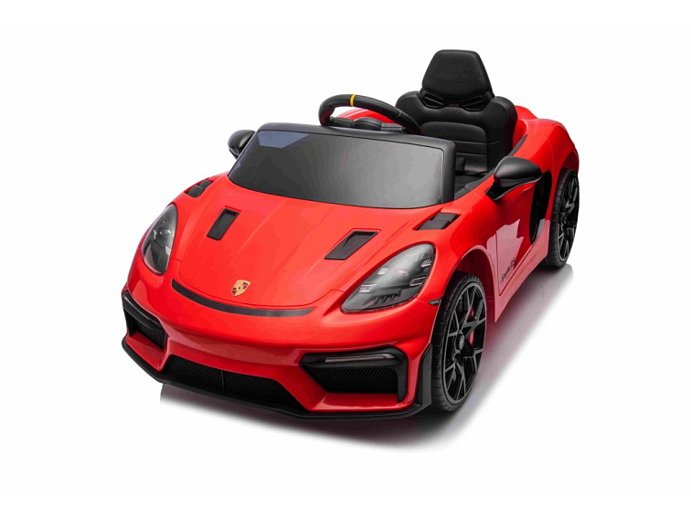 Dětské elektrické Porsche 718 Spyder | 2x45W | MP4 panel | červená