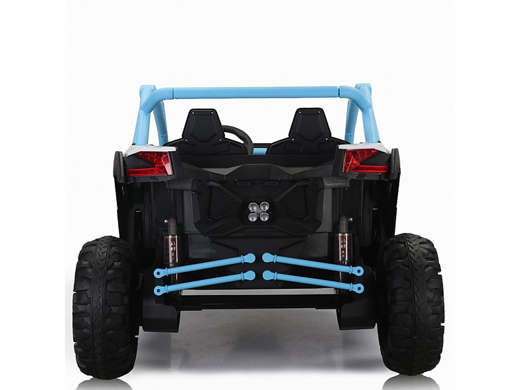 Dětská elektrická buggy SUPER 66 | 4x75W | modrá
