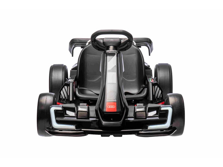 Audi elektrická driftovací motokára 2x150W | černá