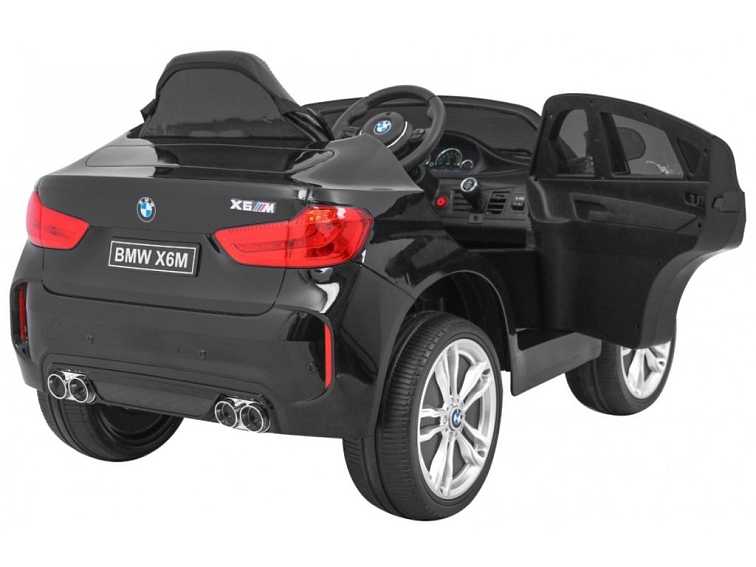 Dětské elektrické autíčko BMW X6M | lakovaná černá