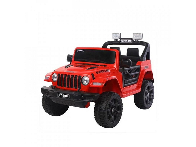 Elektrické auto Jeep LT-598 | 4x4 | 12V | červený