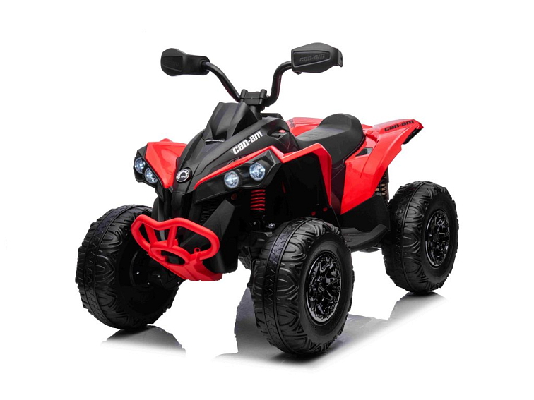 Dětská elektrická čtyřkolka CAN-AM Maverick | 2x200W | červená