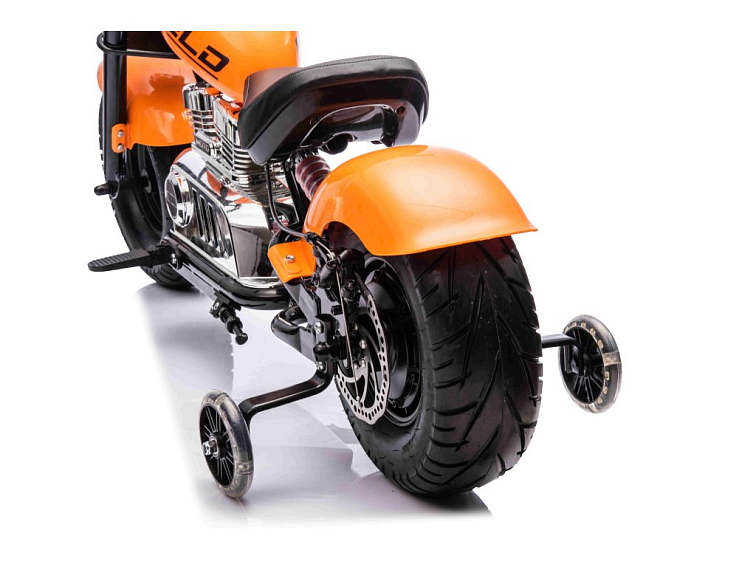 Dětská elektrická motorka Chopper Warrior | 350W | růžová