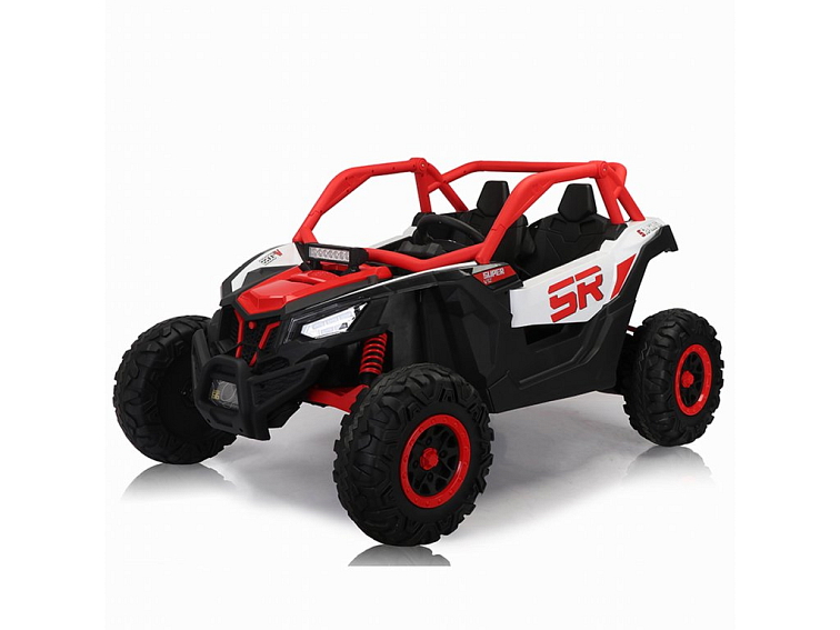 Dětská elektrická buggy SUPER 66 | 4x75W | červená