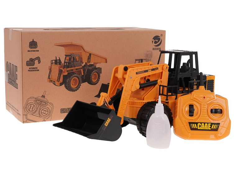 Bagr Bulldozer na dálkové ovládání | efekt kouře