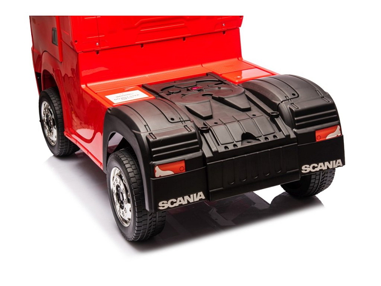 Dětský elektrický kamion Scania R-SERIE | červená