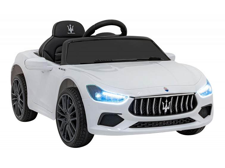 Maserati Ghibli | dětské elektrické auto | 7Ah bílá