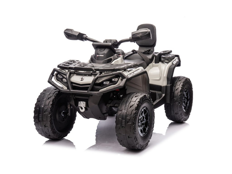 Dětská čtyřkolka CAN-AM Outlander | 180W | s dálkovým ovladačem | šedá