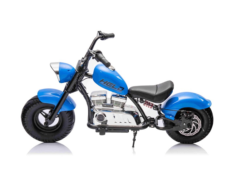 Dětská elektrická motorka Chopper Warrior | 350W | modrá