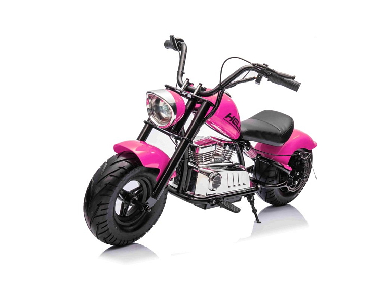 Dětská elektrická motorka Chopper Warrior | 350W | růžová