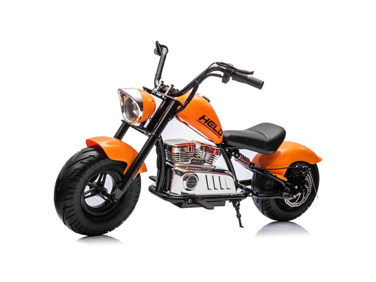 Dětská elektrická motorka Chopper Warrior | 350W | oranžová