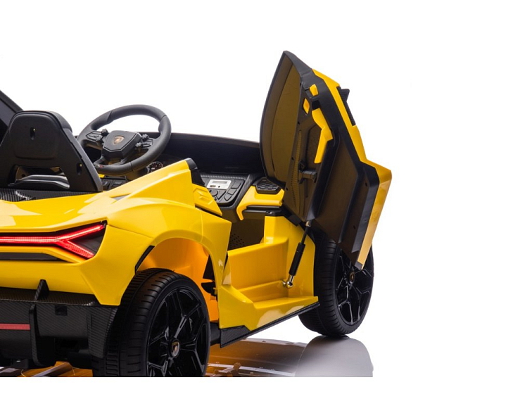 Dětské elektrické Lamborghini Revuelto XL | EVA kola | žlutá