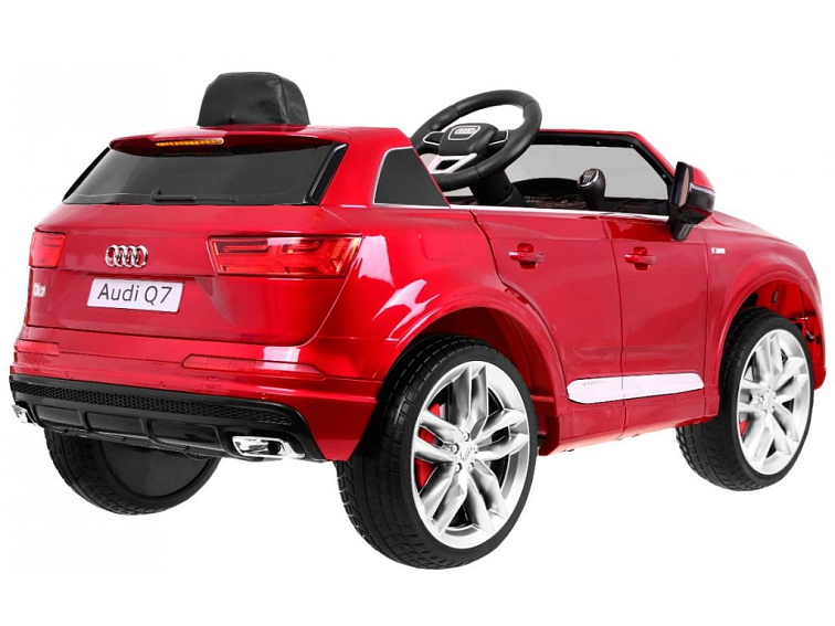 Audi Q7 | nový model | 2x45W červená metalíza