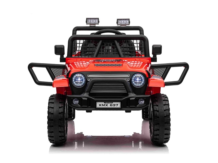 Dětské elektrické terénní autíčko OFF ROAD 4x4 | 4x35W | červená