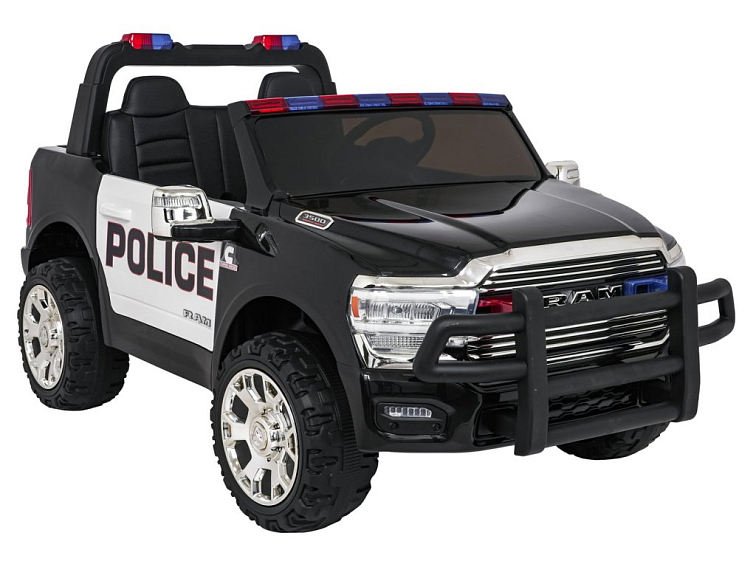 Elektrické autíčko RAM 3500 | 400W | černá POLICIE