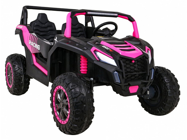 Dětská elektrická Buggy ATV Racing 4x4 | 4x200W | růžová
