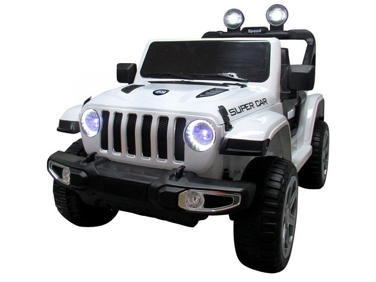 Elektrické auto Jeep LT-598 | 4x4 | 12V | bílý