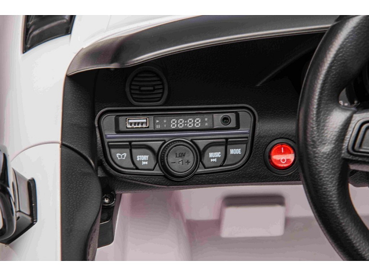 Dětské elektrické Porsche 718 Spyder | 2x45W | bílá