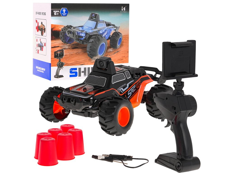 Off-Road auto | Wifi kamera | 1:32 | černá