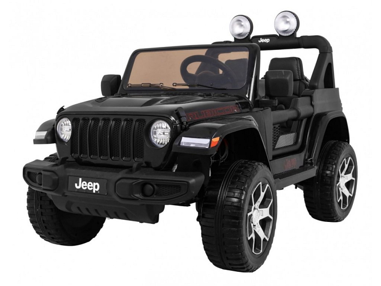 Elektrické auto pro děti Jeep Wrangler Rubicon | černá