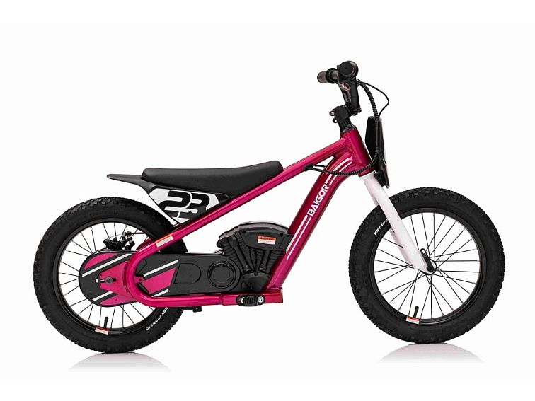Dětské elektrické vozítko motorka BAIGOR 23 PRO 250W | růžová
