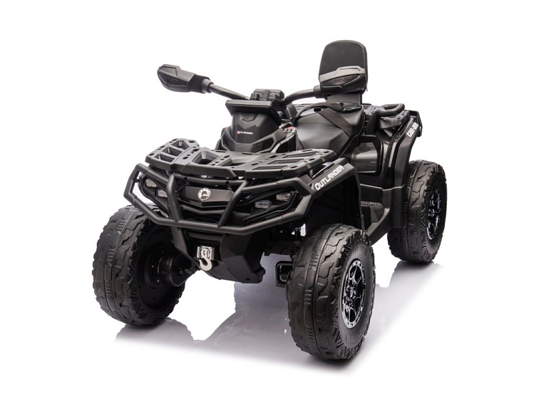 Dětská čtyřkolka CAN-AM Outlander | 180W | s dálkovým ovladačem | černá