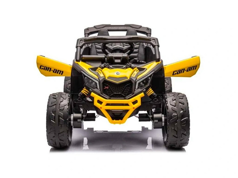 Dětská buggy CAN-AM Maverick 4x200W 10Ah - žlutá