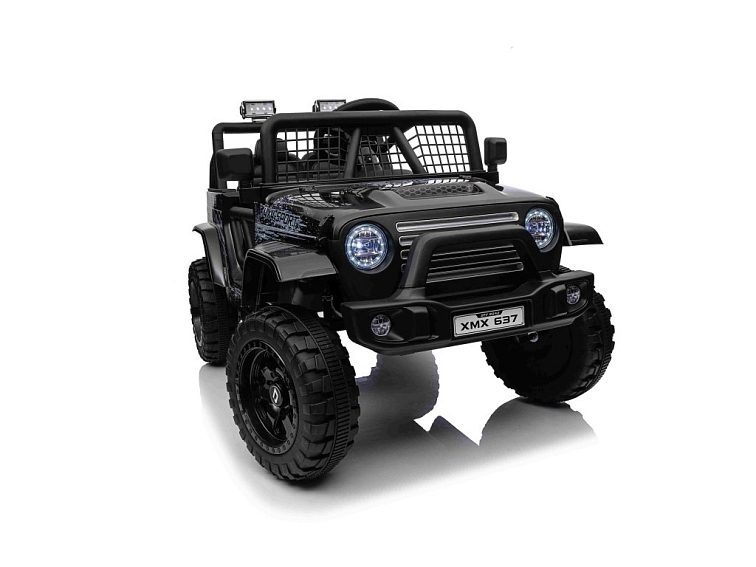 Dětské elektrické terénní autíčko OFF ROAD 4x4 | 4x35W | černá