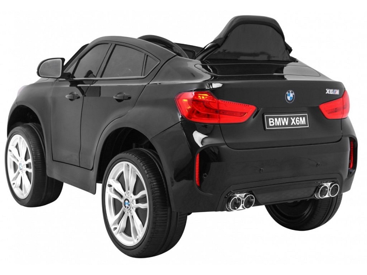 Dětské elektrické autíčko BMW X6M | lakovaná černá