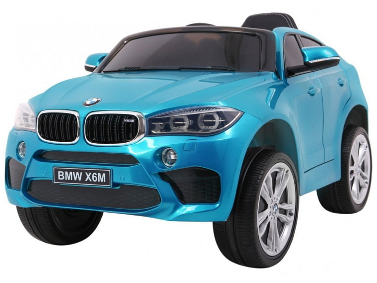 Dětské elektrické autíčko BMW X6M | lakovaná modrá