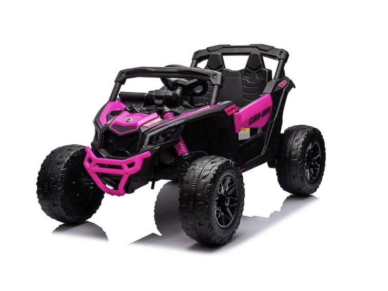 Dětská buggy CAN-AM Maverick 4x200W 10Ah - růžová