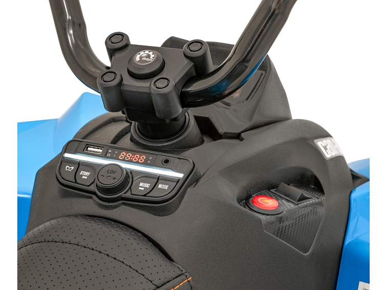 Dětská elektrická čtyřkolka CAN-AM Maverick | 2x200W | modrá