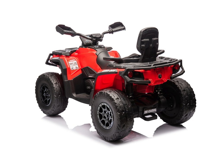Dětská čtyřkolka CAN-AM Outlander | 180W | s dálkovým ovladačem | červená