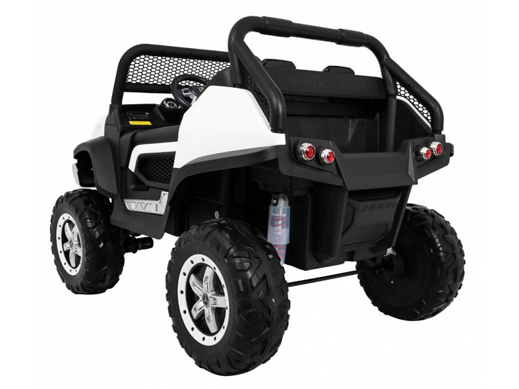 Elektrické auto Mercedes UNIMOG | 4x4 | 12V | bílý
