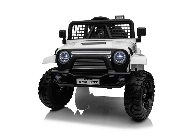 Dětské elektrické terénní autíčko OFF ROAD 4x4 | 4x35W | bílá