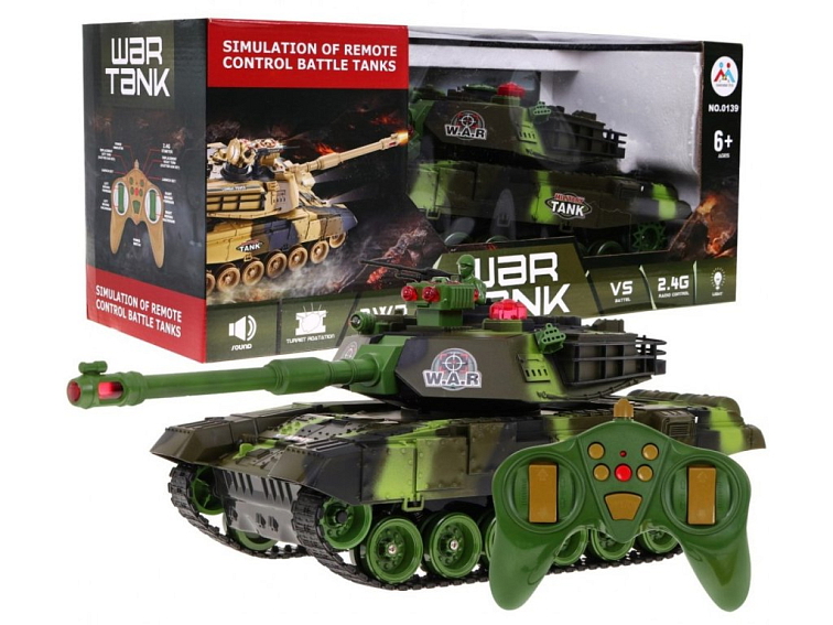 Tank na dálkové ovládání | MAXI | 1:18