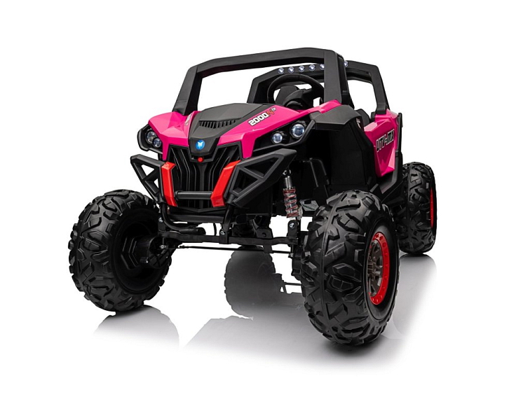 Dětská elektrická buggy UTV-MX 2000N | 4x75W | růžová
