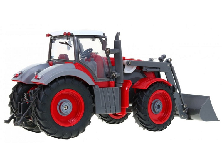 Traktor s přívěsem | dálkové ovládání | 1:28 | zelená