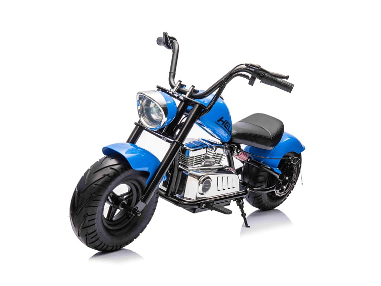 Dětská elektrická motorka Chopper Warrior | 350W | modrá