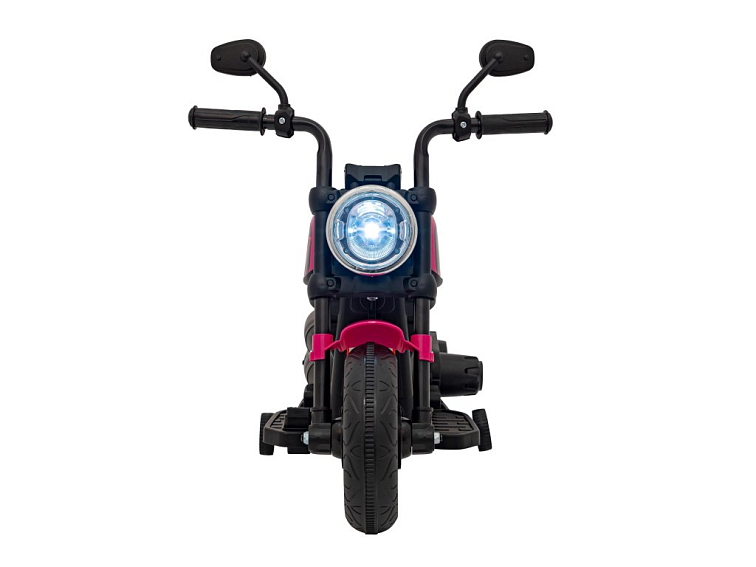 Dětský elektrický chopper motorka FASTER | růžová