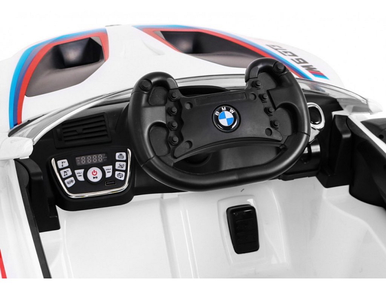 Dětské sportovní elektrické BMW M6 GT3 | bílá