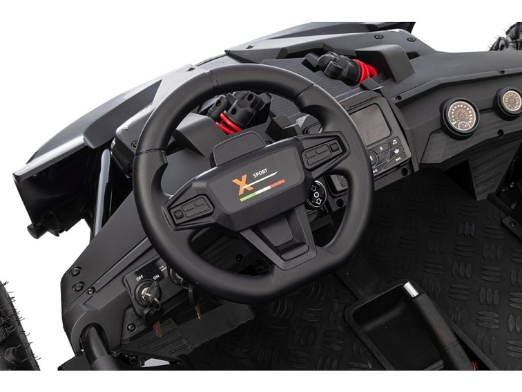 Elektrické autíčko buggy GENERAL 63 | 800W | černá