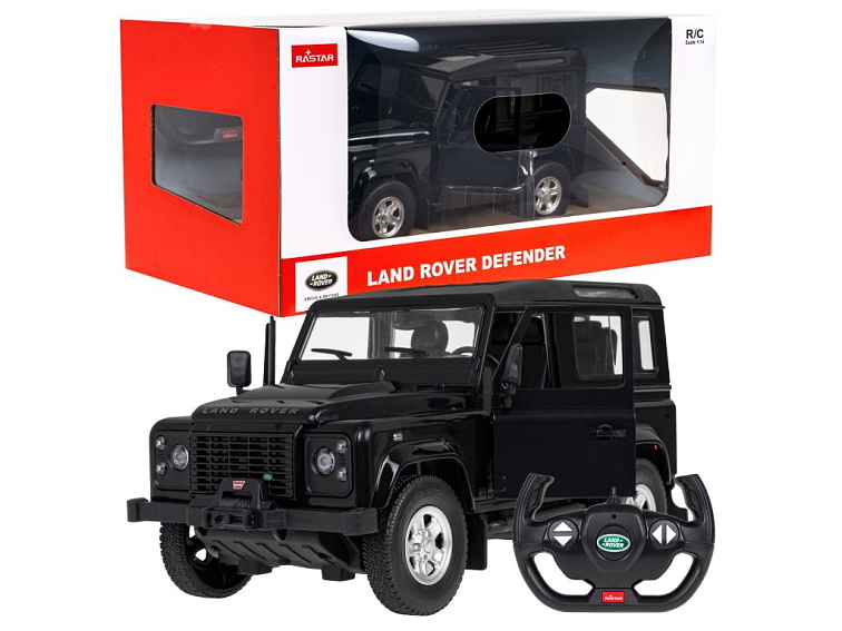 Land Rover Defender | RASTAR | 1:14 | černý