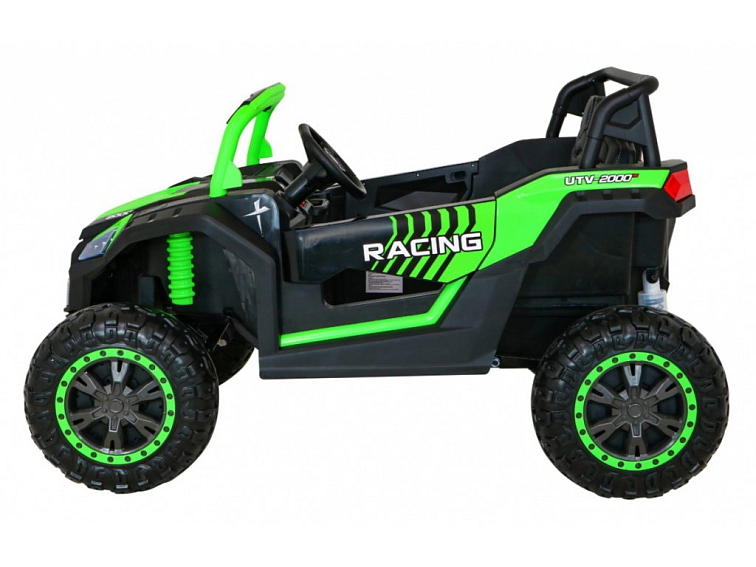 Dětská elektrická Buggy ATV Racing 4x4 | 4x200W | zelená