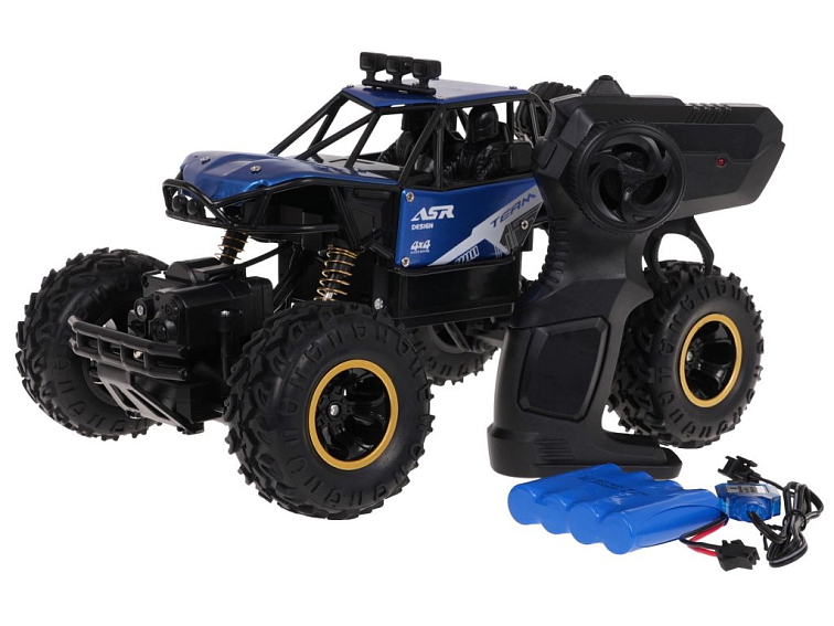 Crawler MONSTER ROCK R/C | 1:16 | 4x4 | modrá