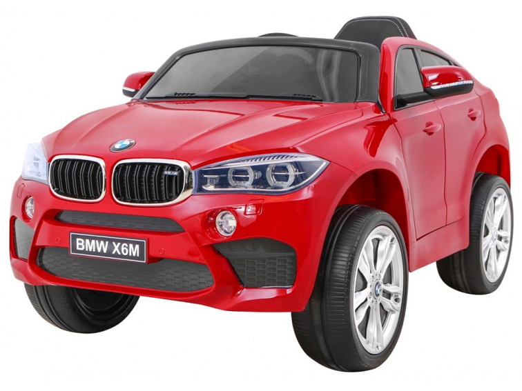 Dětské elektrické autíčko BMW X6M | lakovaná červená