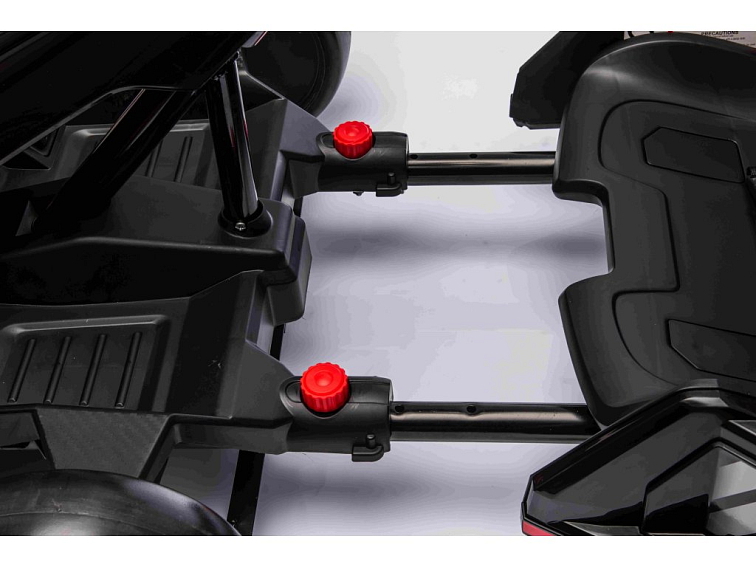 Audi elektrická driftovací motokára 2x150W | černá