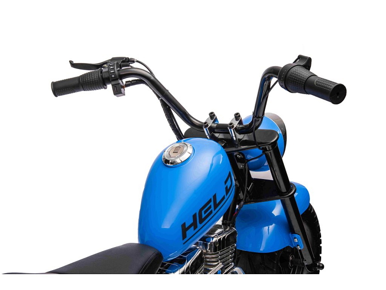 Dětská elektrická motorka Chopper Warrior | 350W | modrá