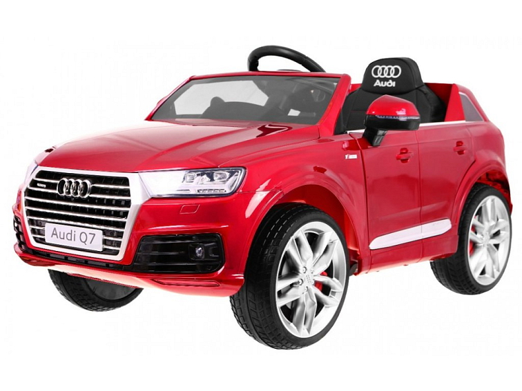 Audi Q7 | nový model | 2x45W červená metalíza